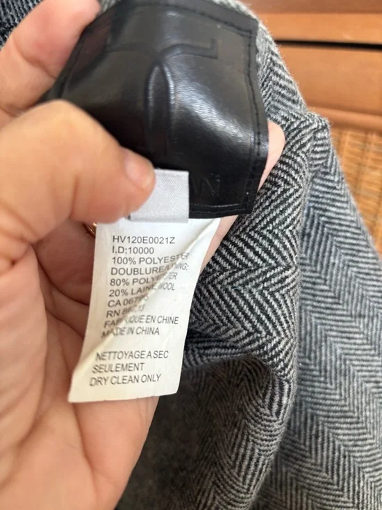 TRISTAN Reversible Peacoat Spring/Fall Size L - Picture 4 of 5